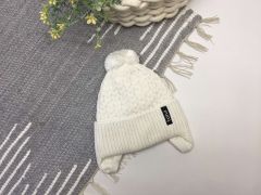 Шапочка з трикотажною підкладкою для дитини (Ешлі/айворі), 02943
