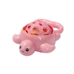 Іграшка-брязкальце "Черепашка" (рожева), Lindo Б 331