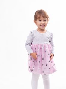 Трикотажне плаття-боді для дівчинки, 1061