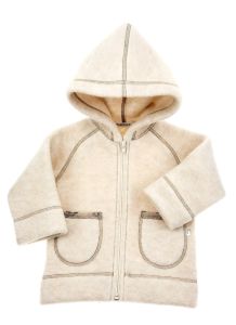 Шерстяная курточка-худи для ребенка, 16-1 Mokkibym