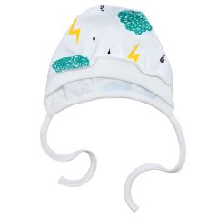 Трикотажна шапочка для малюка (хмари) від Minikin, 208903
