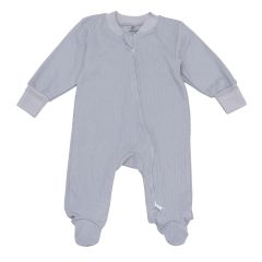 Трикотажный человечек для малыша (серый), 2112003