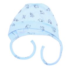 Трикотажна шапочка для малюка (блакитна) від Minikin, 21303