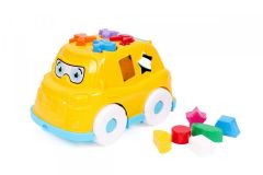 Развивающая игрушка "Автобус-сортер" (желтый), ТехноК 5903
