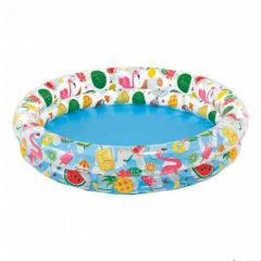 Детский надувной бассейн "Фрукты",122х25 см., INTEX 59421