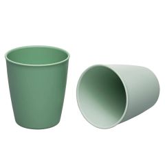 Стаканы для питья "Зеленая серия" 2 шт., 250 мл., (зеленые), Nip 37067