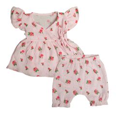 Муслиновый комплект-двойка для ребенка (розовый), Minikin 223414