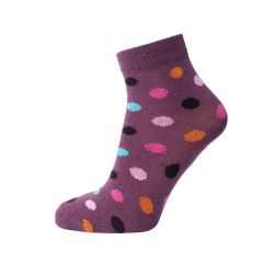 Трикотажні шкарпетки для дитини (темно-бузкові), Duna, 474