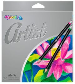 Олівці кольорові "Рremium Artist" (24 кольори), 65221PTR Colorino