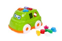Развивающая игрушка "Автобус-сортер" (зеленый), ТехноК 5903