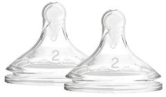 Набір сосок 2-го рівня для пляшечки Options+ з широким горлечком (3 міс+), WN2201-INTL