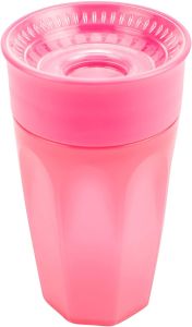 Чашка-непроливайка 360° (розовая), 300 мл, Dr. Brown's TC01039-INTL