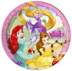 Паперові тарілки Disney Princess/ Принцеси Дісней 23 см  (8 шт), 86677