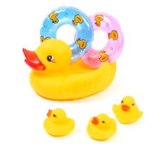 Іграшки для купання "Каченя-рятівник", Lindo P 261