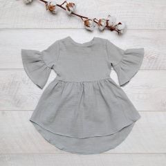 Красивое платье для девочки от Minikin (серый), 2010414