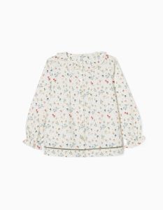 Бавовняна блуза для дівчинки, Zippy 1185240