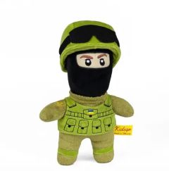 М'яка іграшка солдат ЗСУ в балаклаві,25 см., (KD705)