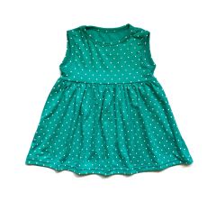 Трикотажное дизайнерское платье для девочки, П-27