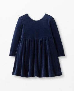 Велюрова сукня для дівчинки, 52498-3