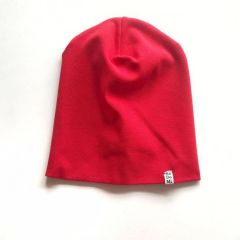 Трикотажная шапочка для ребенка (красная), 11555