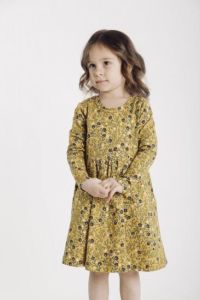 Трикотажне плаття з махровою ниткою для дівчинки, 12512