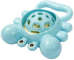 Іграшка-брязкальце "Крабик" (блакитна), Lindo Б 334