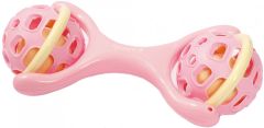Іграшка-брязкальце, рожева, Lindo Б 332