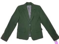 Стильный пиджак для девочки, 352 (зеленый)