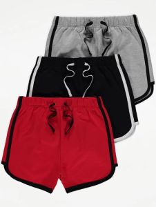 Трикотажные шорты с легкой флисовой байкой для ребенка 1 шт. (серые)