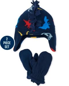 Флісовий набір (шапка і рукавички) для дитини