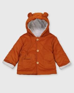 Вельветовая куртка с синтепоновым наполнителем для ребенка
