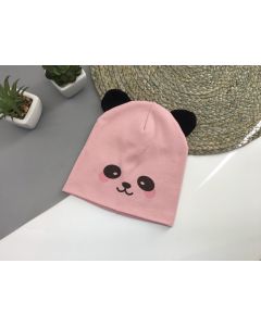 Трикотажна шапка для дівчинки (рожева пудра), Talvi 02088