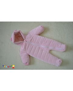 Теплий комбінезон з плюшем для дитини (рожевий), Vesters 007-КОМ