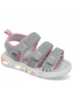 Стильні сандалі для дівчинки (світяться при хотьбі), C-T9037-W