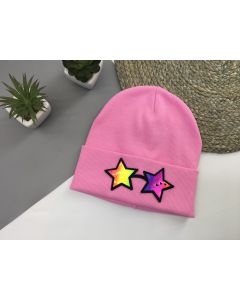 Трикотажна шапка для дівчинки (рожева), Talvi 02183