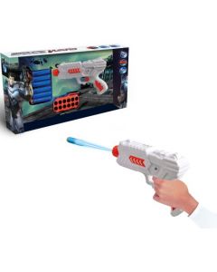 Пістолет іграшковий "SPACE" з м'якими патронами,Shantou B3236