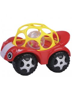 Іграшка-брязкальце "Машинка" (червона), BeBeLino 58081