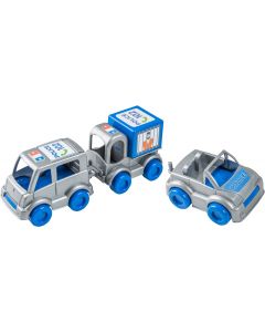 Набір авто Kid Cars "Поліцейський" 3 шт., Tigres 39548