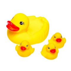 Набір іграшок для купання "Качина сім'я", BeBeLino 57061