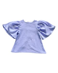 Муслінова блуза для дівчинки від Minikin (бузкова), 223514