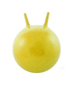Гімнастичний м'яч з ріжками, 55 см. (жовтий), BT-PB-0178