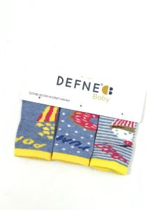 Набір шкарпеток для дитини (3 шт.),  Defne 10556