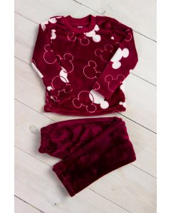 Плюшева піжама "Mickey Mouse" для дівчинки, 6079-035-5