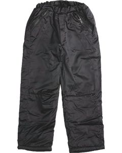 Вітронепродувні штани на байці для дитини (темно-сині), 10ПЛ106