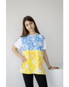 Трикотажна футболка для дитини з серії "Лимони", ФБ-35/36