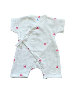 Мусліновий пісочник для дитини (білий/рожевий), Minikin 223014