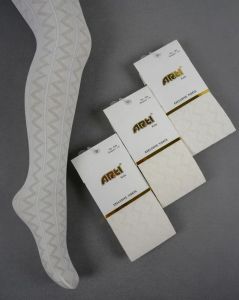 Капронові колготи для дівчинки (1 шт. білі), Arti 600079