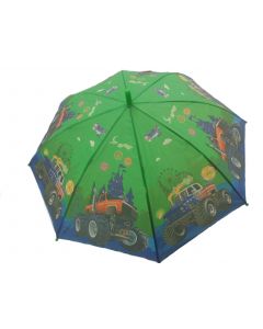 Дитяча парасоля "Hot Wheels Big Cars" (зелено-синя), Paolo Rosi 134