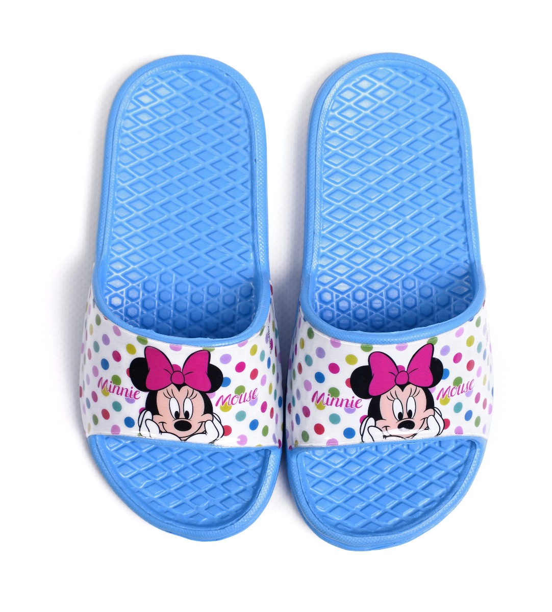 Гумові шльопанці ''Minnie Mouse'' для дівчинки, DIS MF 52 51 9347 (блакитні)