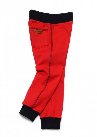 Трикотажные штаны с начесом из органического хлопка для ребенка, 12304